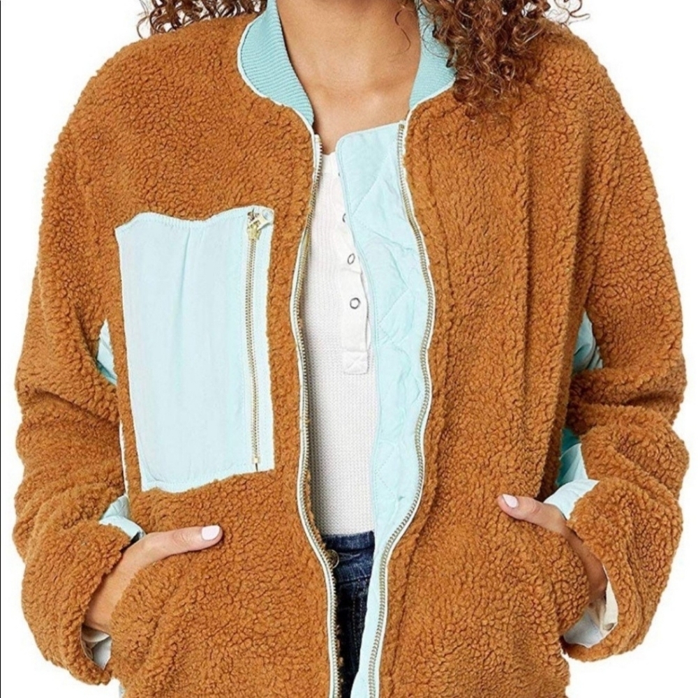 We The Free Amber Combo Sherpa Jacket